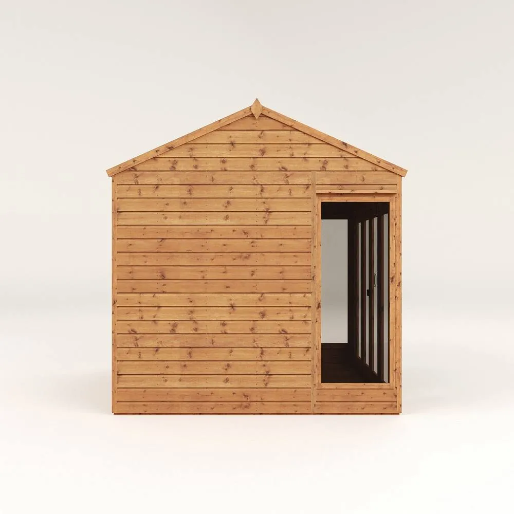 Mercia 8 x 8 Feet Vermont Summerhouse - L248.9 x W241.4 x H260.4 cm - Brown 6