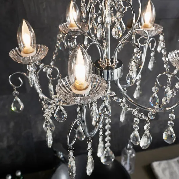 Vogue Tabitha 5 Light Bathroom Chandelier 6