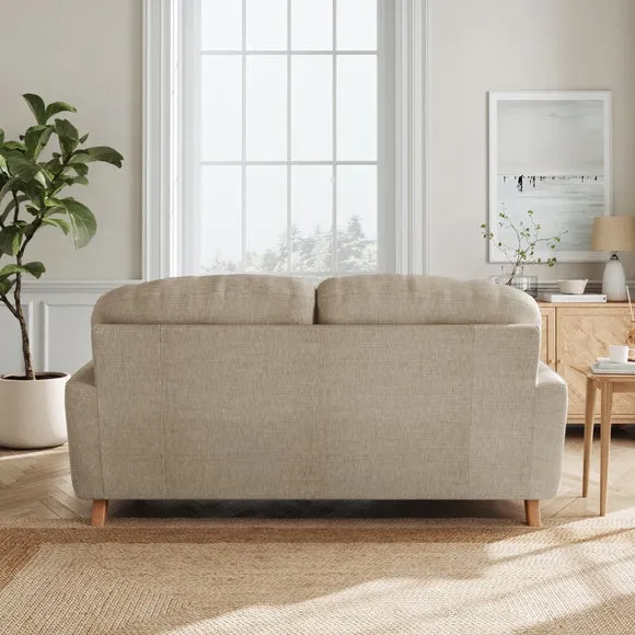 Martha Faux Linen 2 Seater Sofa 3