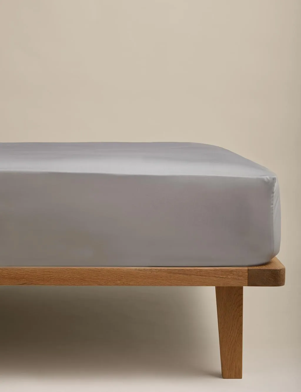 M&S Egyptian Cotton 230 Thread Count StayPut Fitted Sheet Marble
