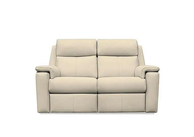 Thornbury 2 Seater Leather Sofa - No Recliner - Cambridge Stone