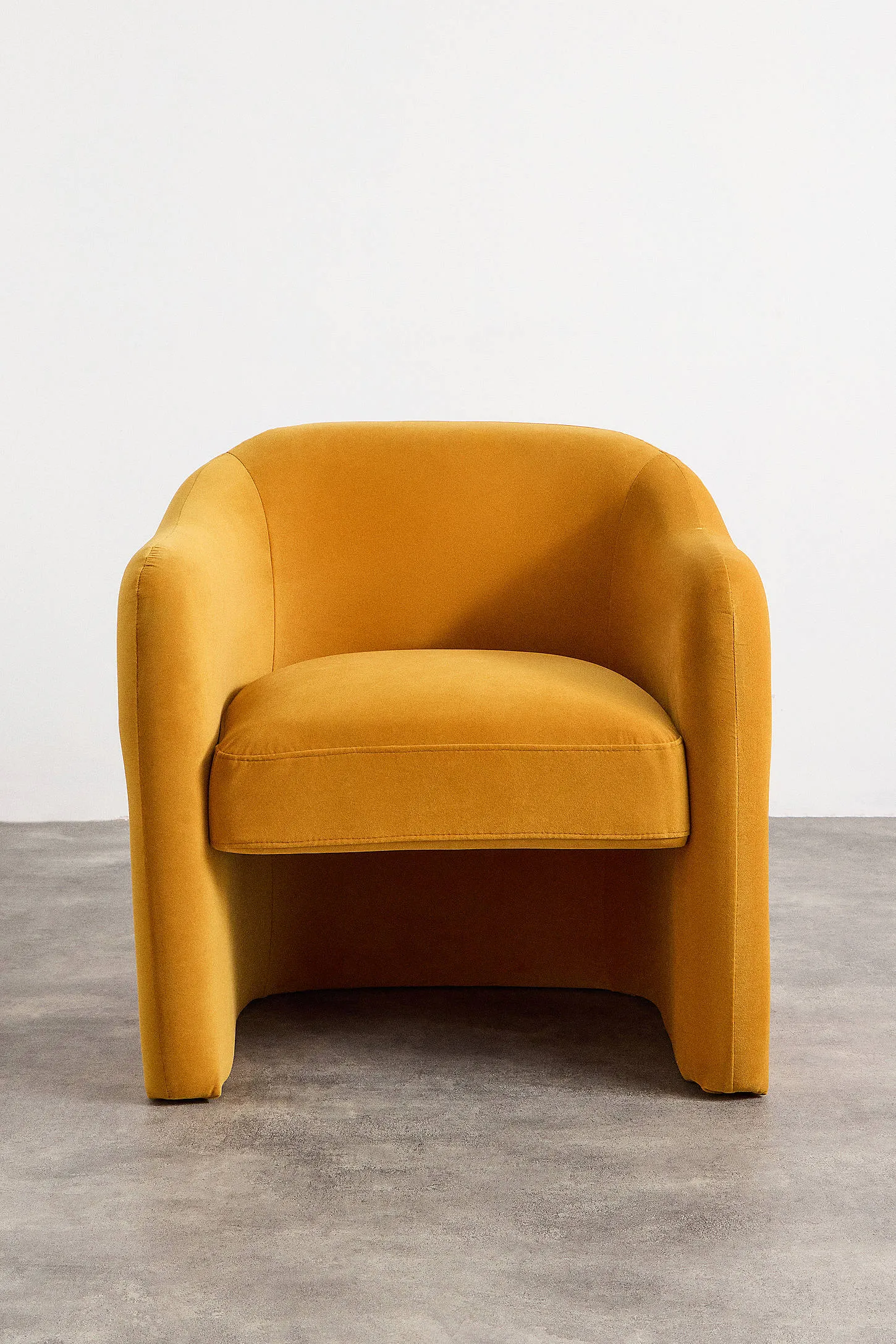 Skye Armchair Mustard - Orange L: 71 x W: 74 x H: 77 cm 3
