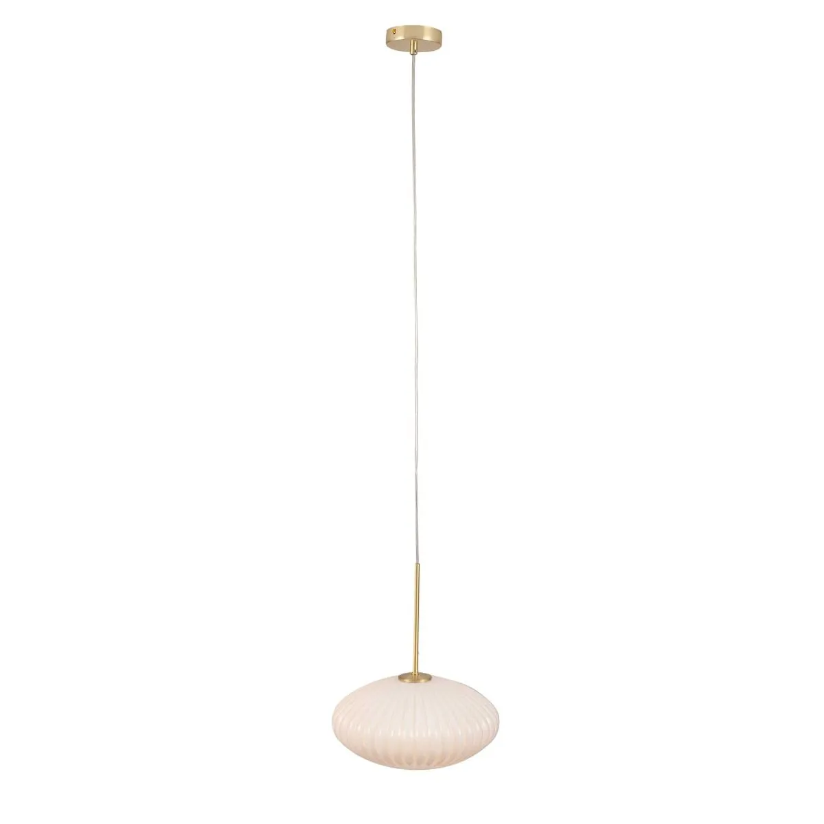 White Oval Pendant Light Glass | Barker & Stonehouse 5
