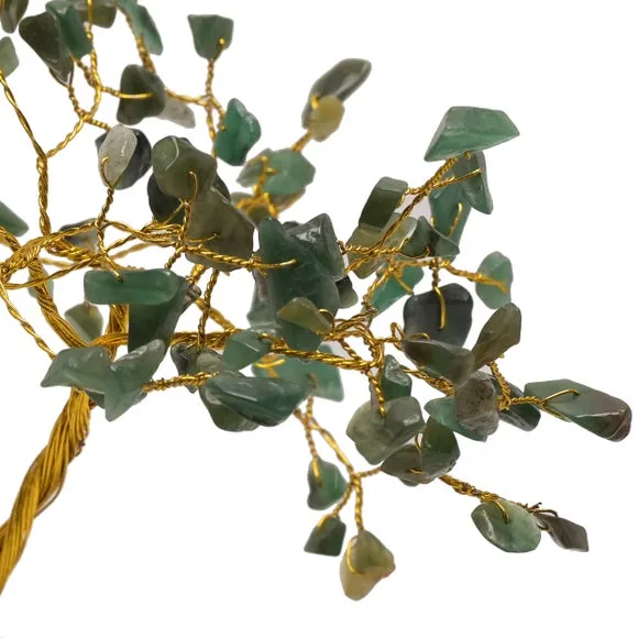 Serenity Luck Green Adventurine Gemstone Tree 2