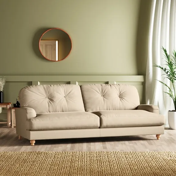 Martha Vintage Velvet 4 Seater Sofa 2