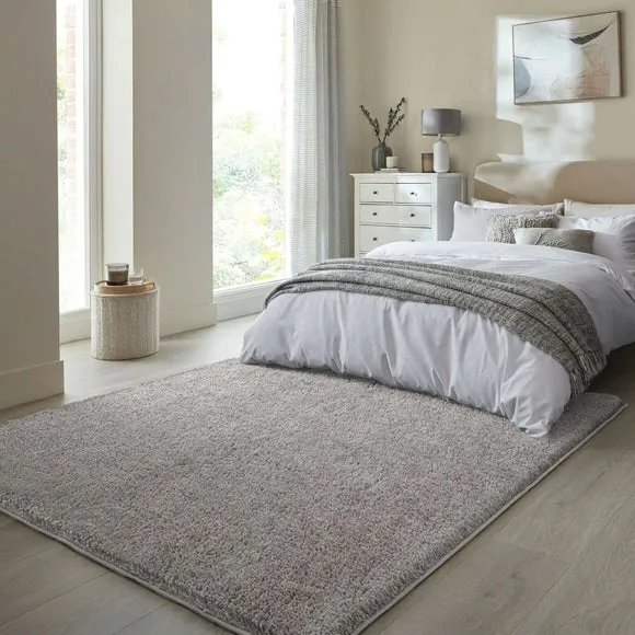 Sheen Shaggy Square Rug