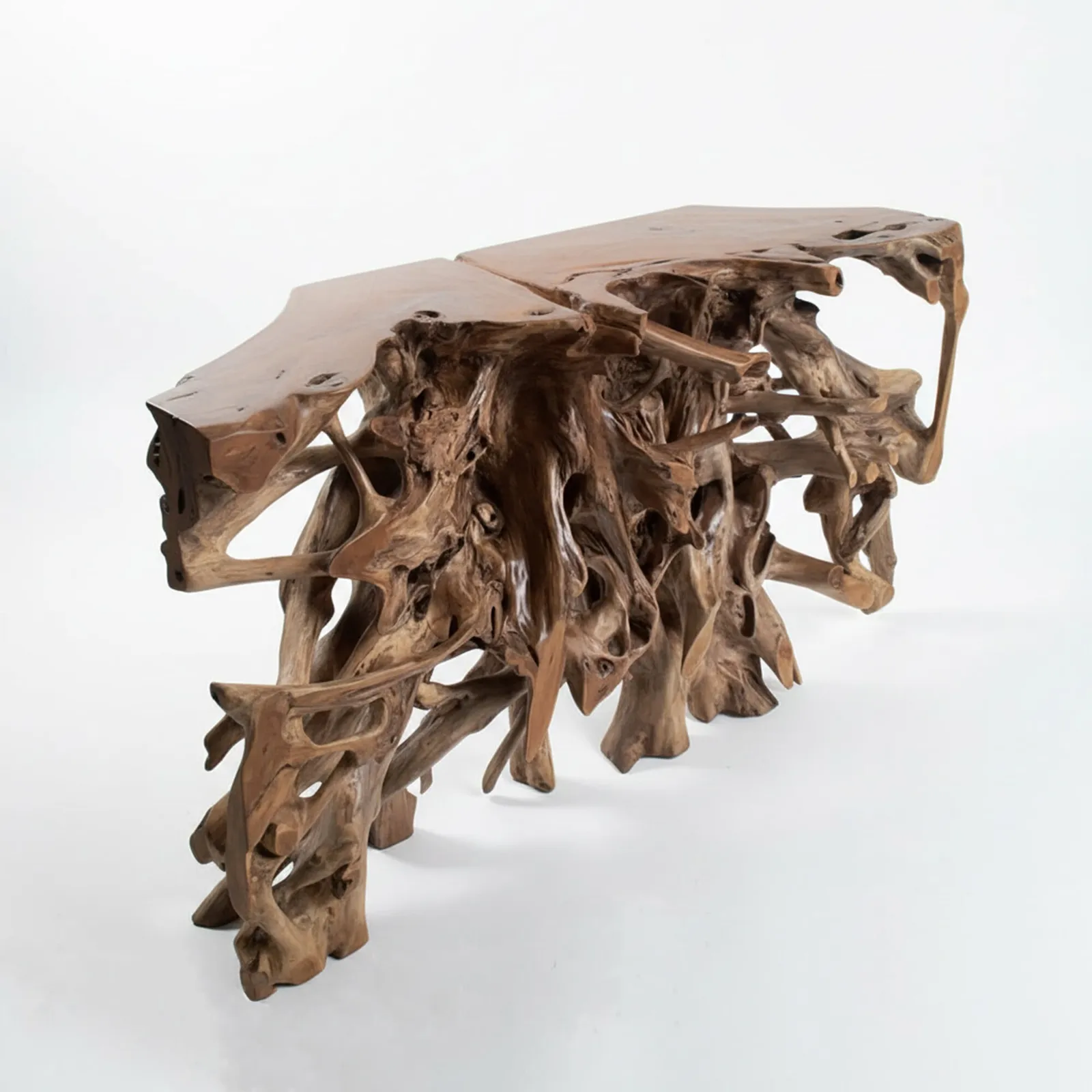 Cannock Console Table 150Cm, Teak Wood | Barker & Stonehouse 6