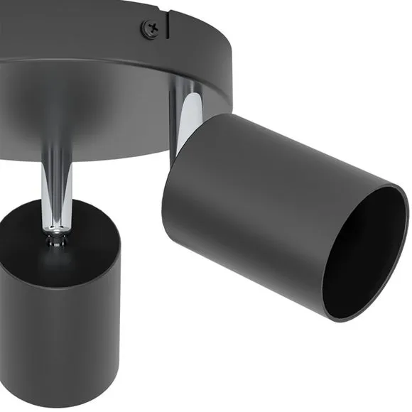EGLO Essentials Reciso-E 3 Light Adjustable Semi Flush Spotlight 2