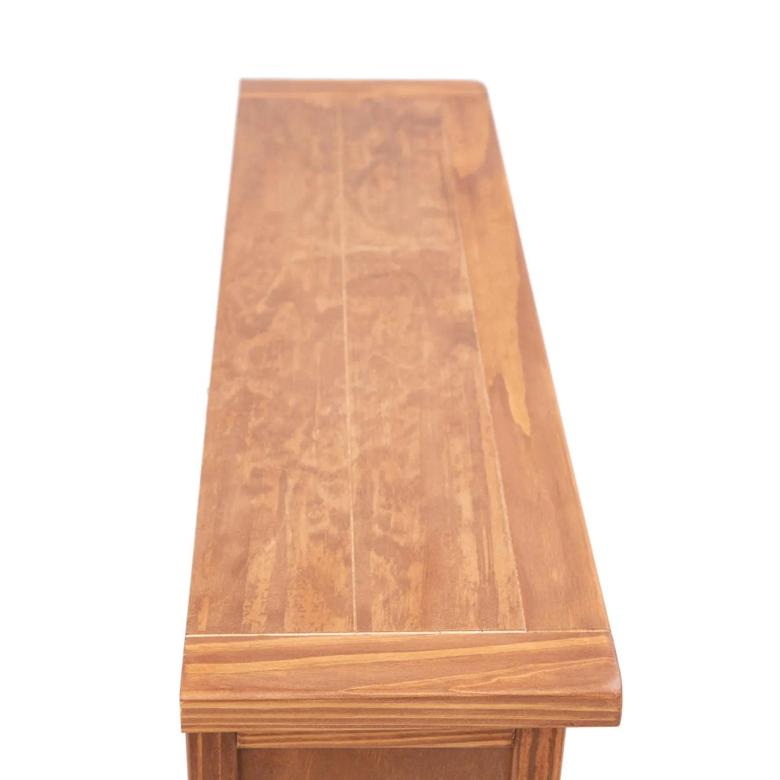 Cabinet Bits Bookcase with plinth 120x90x25cm in Brown 4