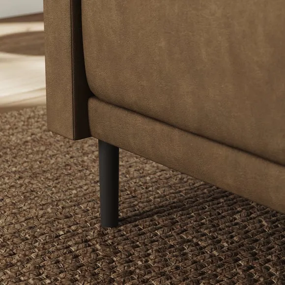 Mae Corner Dining Bench, Faux Leather 4