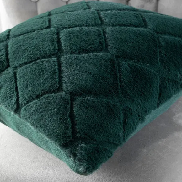 Catherine Lansfield Cosy Diamond Cushion 3