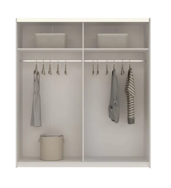 Norland 180cm Sliding Double Wardrobe 2