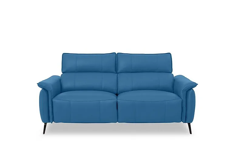 Jude Leather 3 Seater Power Recliner Sofa with Power Headrests