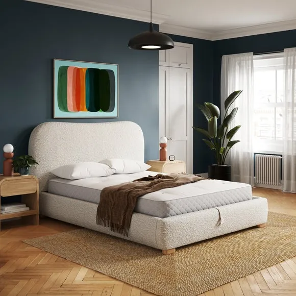 Squidge Boucle Ottoman Bed