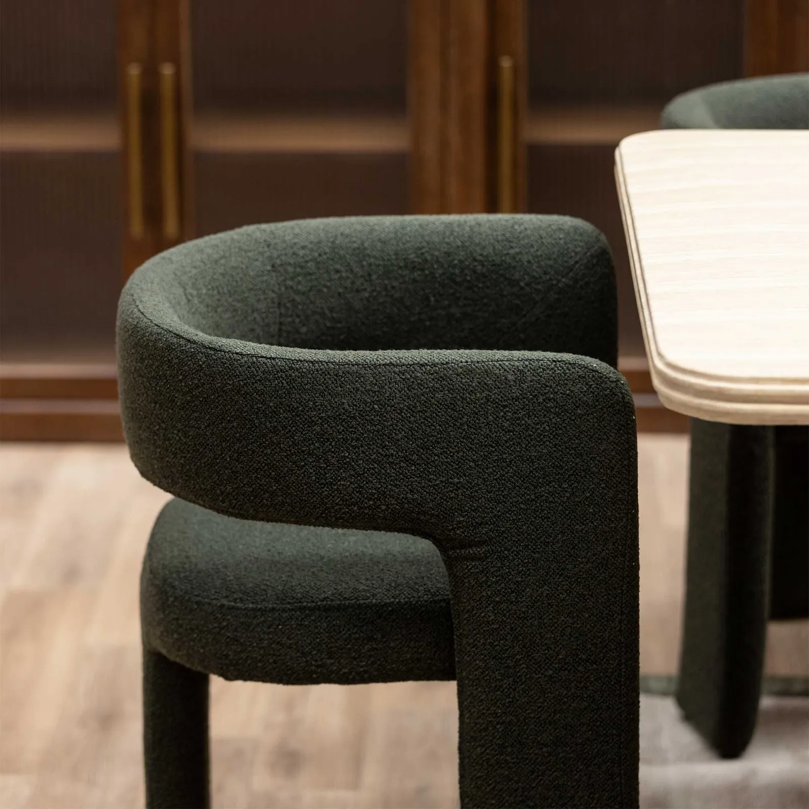Koda Dining Chair, Green Fabric | Barker & Stonehouse 5