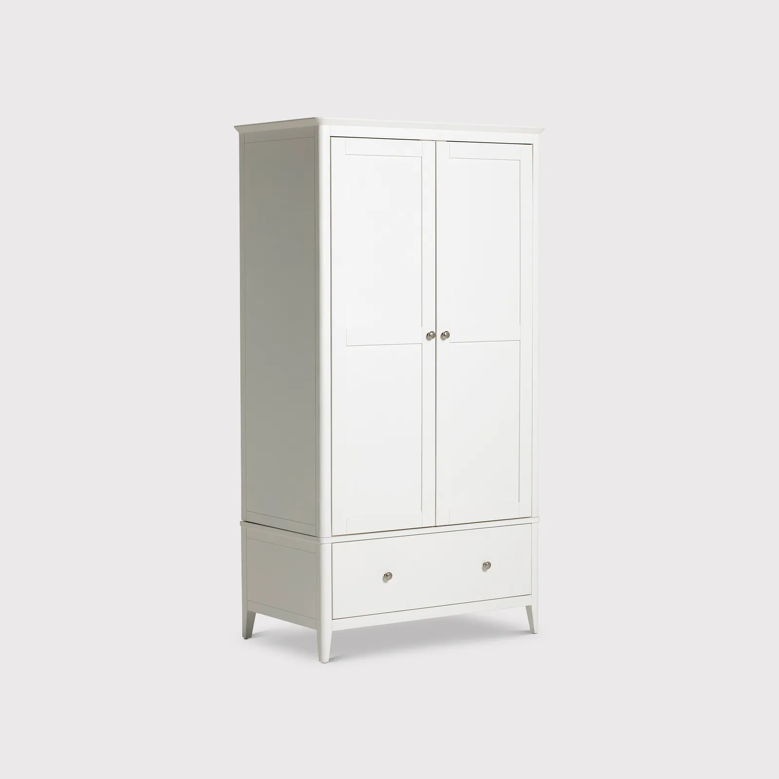 Springwell Wardrobe, White Wood | Barker & Stonehouse