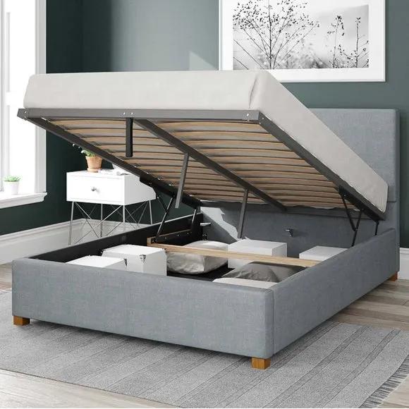 Garland Malham Ottoman Bed Frame, Woven Fabric 2