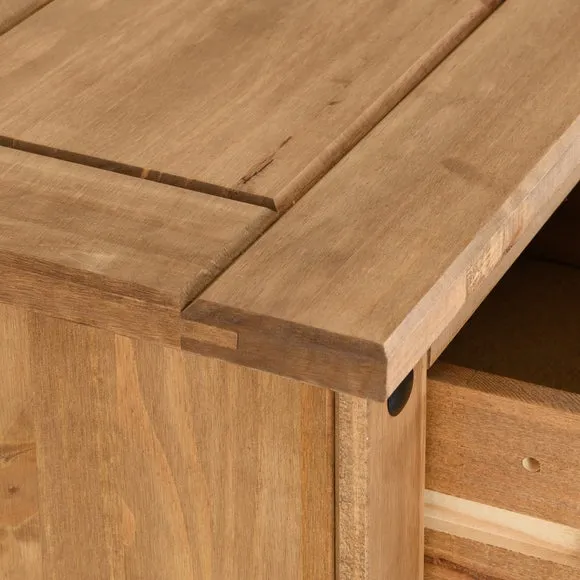 Corona Tall 5 Drawer Chest, Pine 5