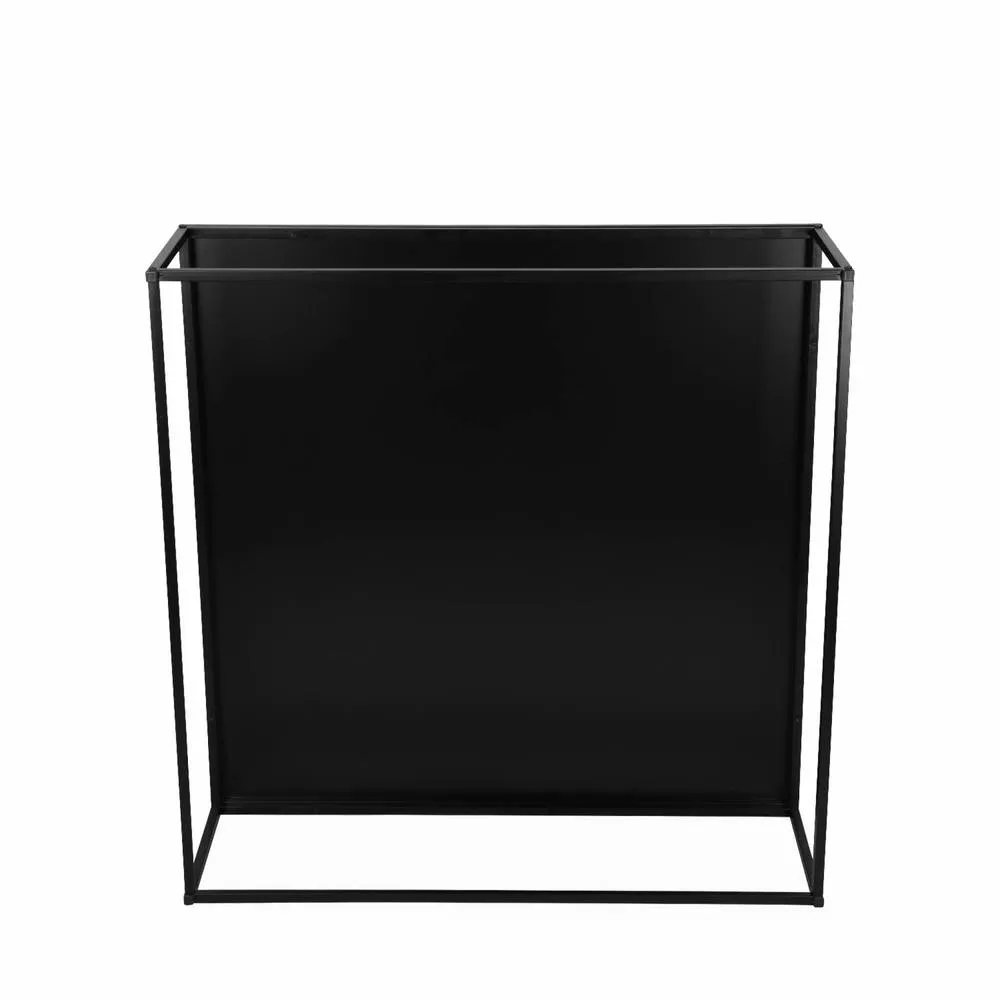 sweeek Industrielle square metal coffee table in Black 6