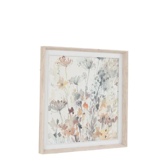 Cedar and Sage Botanical Notes Framed Canvas 3
