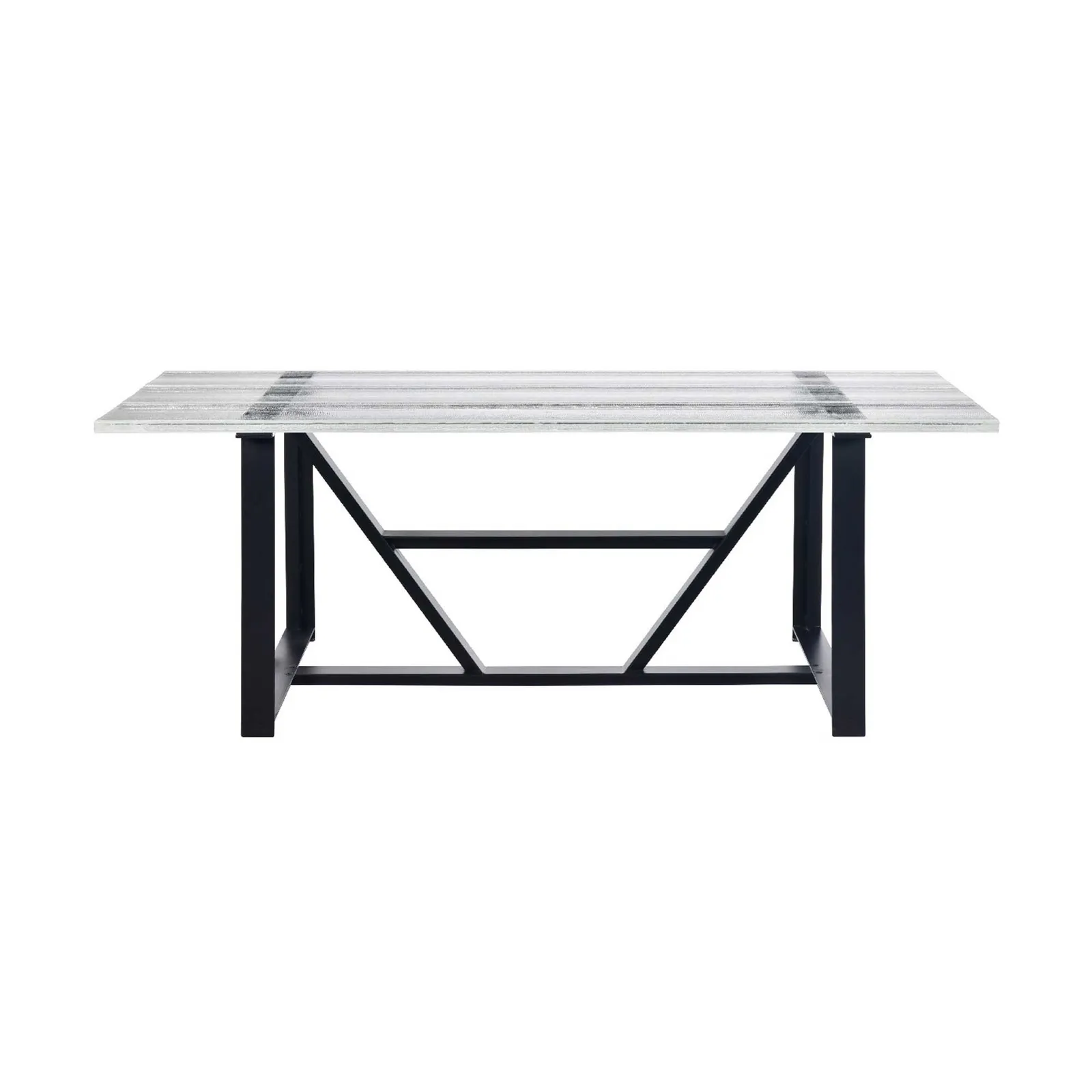 Timothy Oulton Iceberg Dining Table 213Cm, Neutral Glass | W213cm | Barker & Stonehouse 3