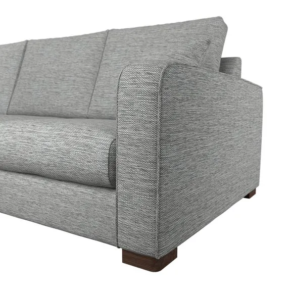 Carson Deep Sit Vivalife Stain-Resistant Fabric Corner Sofa 3