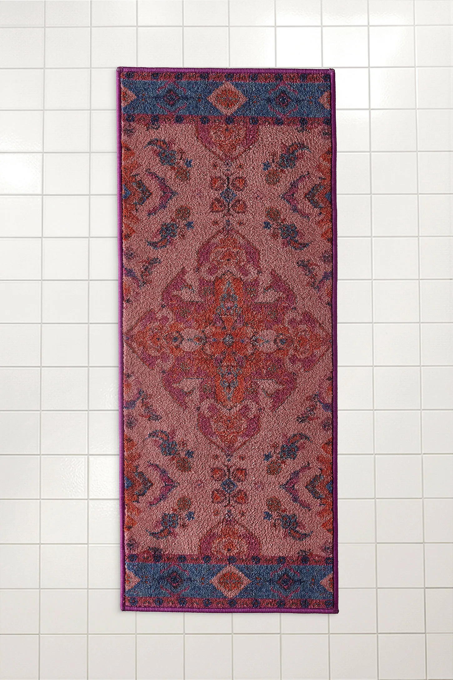 Accacia Mauve Runner Bathmat - Mauve