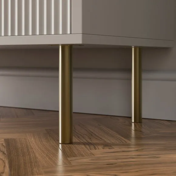 Georgi Tall Cabinet with Hideaway Desk 5