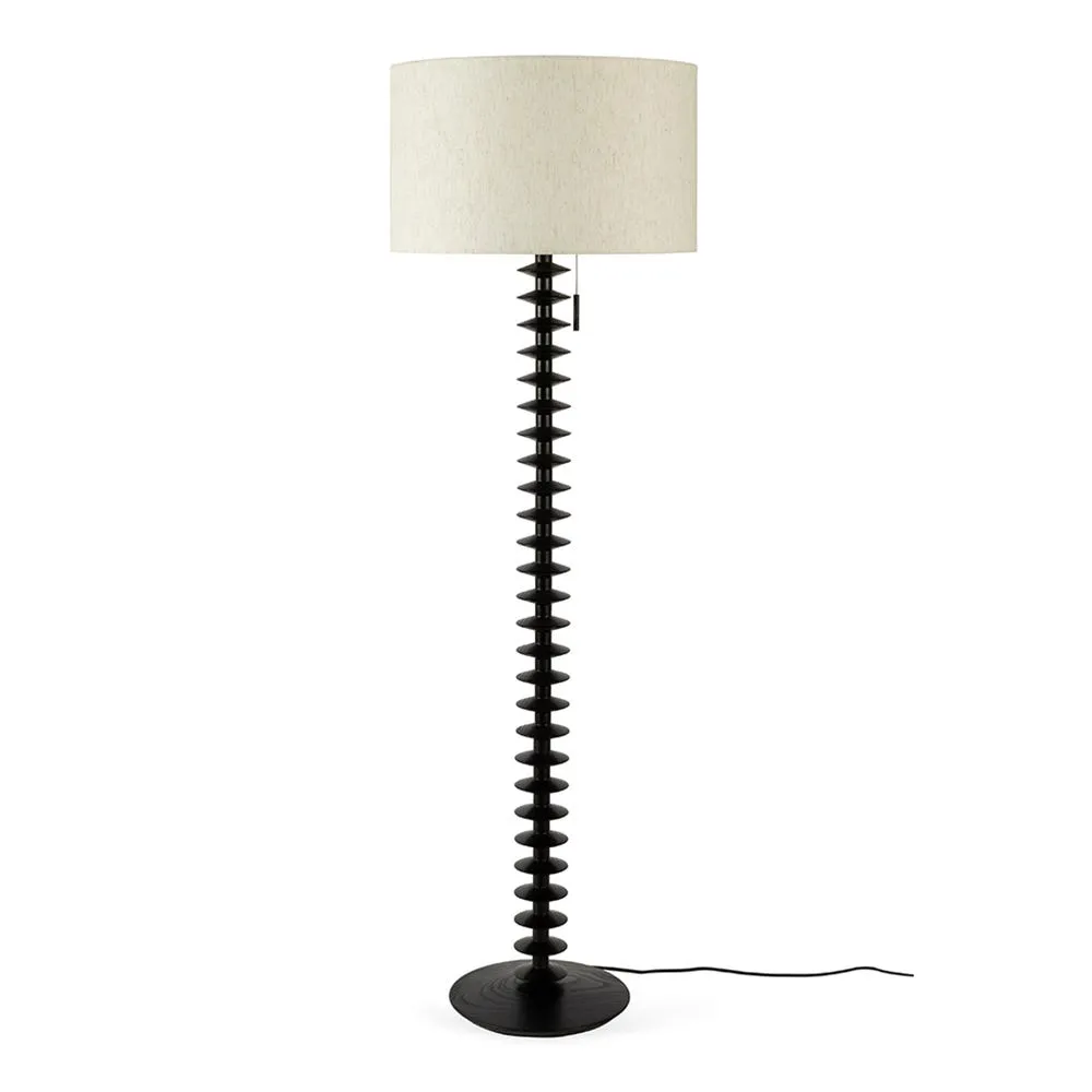 Heal's Rygrad Floor Lamp Black Ash 2