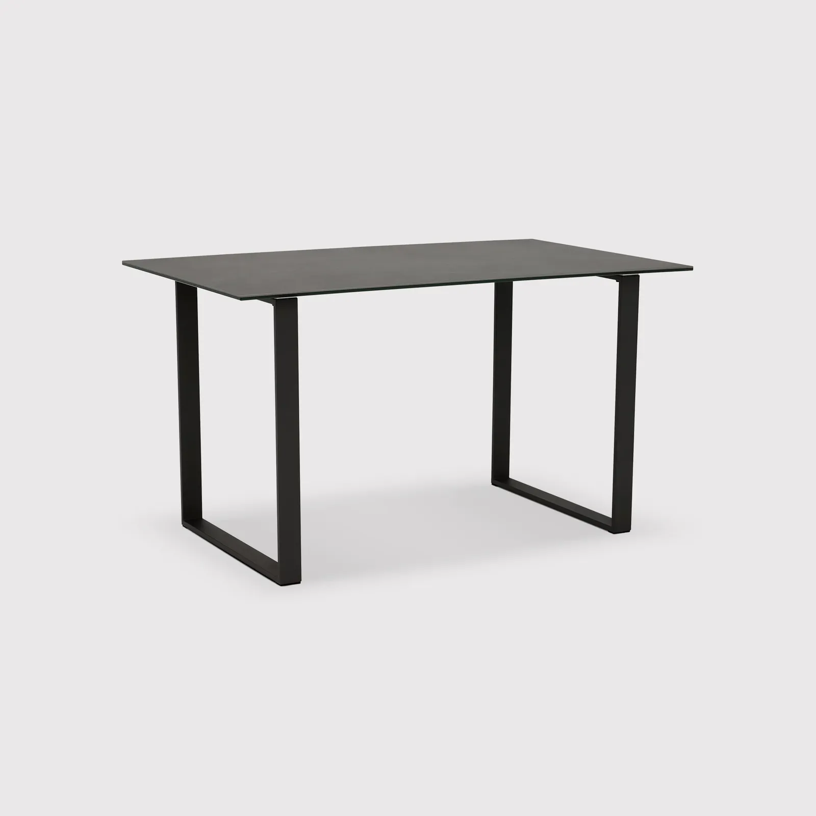 Belize Dining Table 135Cm, Black Ceramic | Barker & Stonehouse