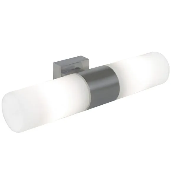 Nordlux Tangens Double Wall Light Brushed Steel, Silver 2