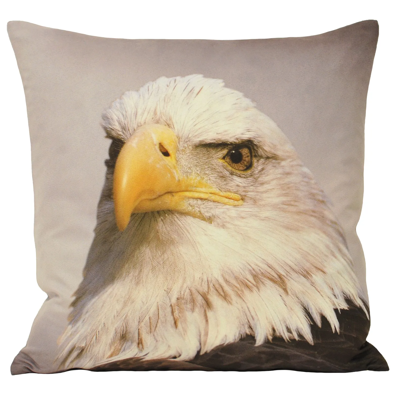 Paoletti Furn. Annika Floral Polyester Filled Cushion In Brick 50 X 50Cm, Grey