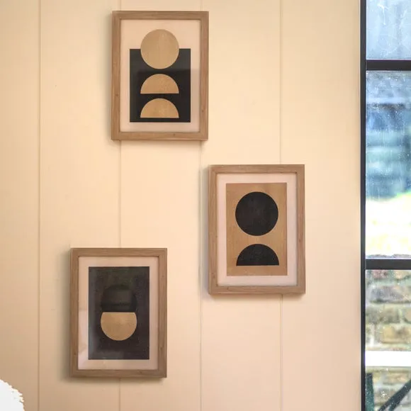 Cedar & Sage Set of 3 Symphony Framed Prints