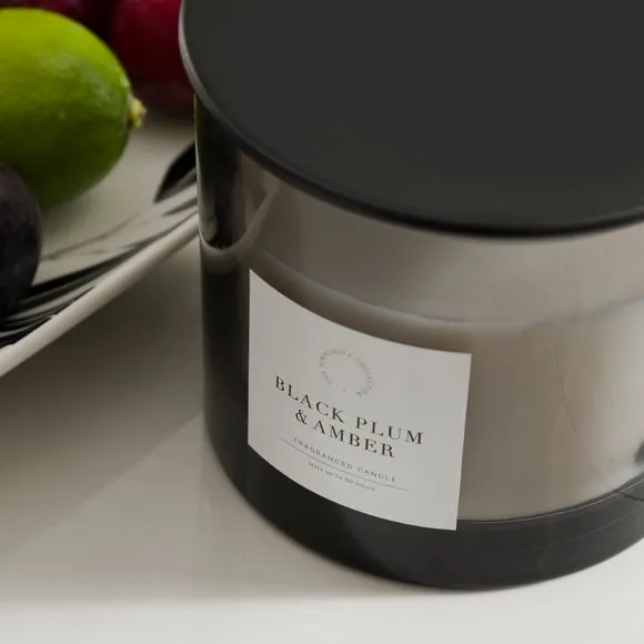 Plum and Patchouli Multi Wick Candle 3