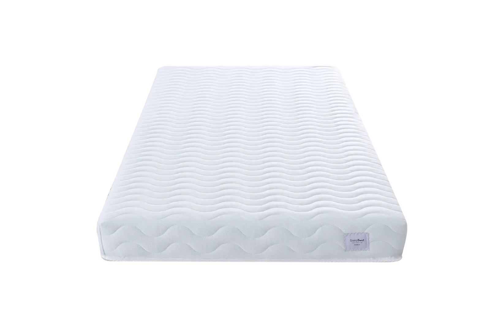 Birlea Single Mattress Foam SleepSoul Nimbus 90cm 3FT in White 3