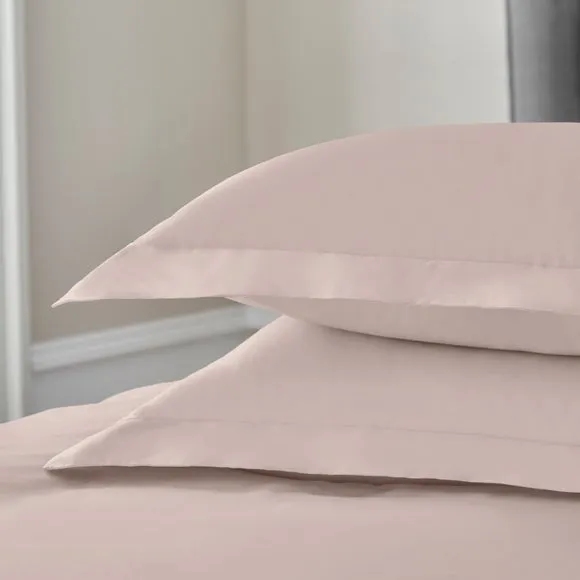 Dorma Crisp & Fresh 400 Thread Count Egyptian Cotton Percale Continental Pillowcase 3