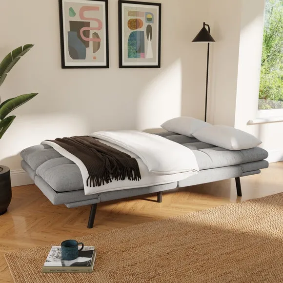 Harrison Quilted Chenille Clic Clac Sofa Bed 2