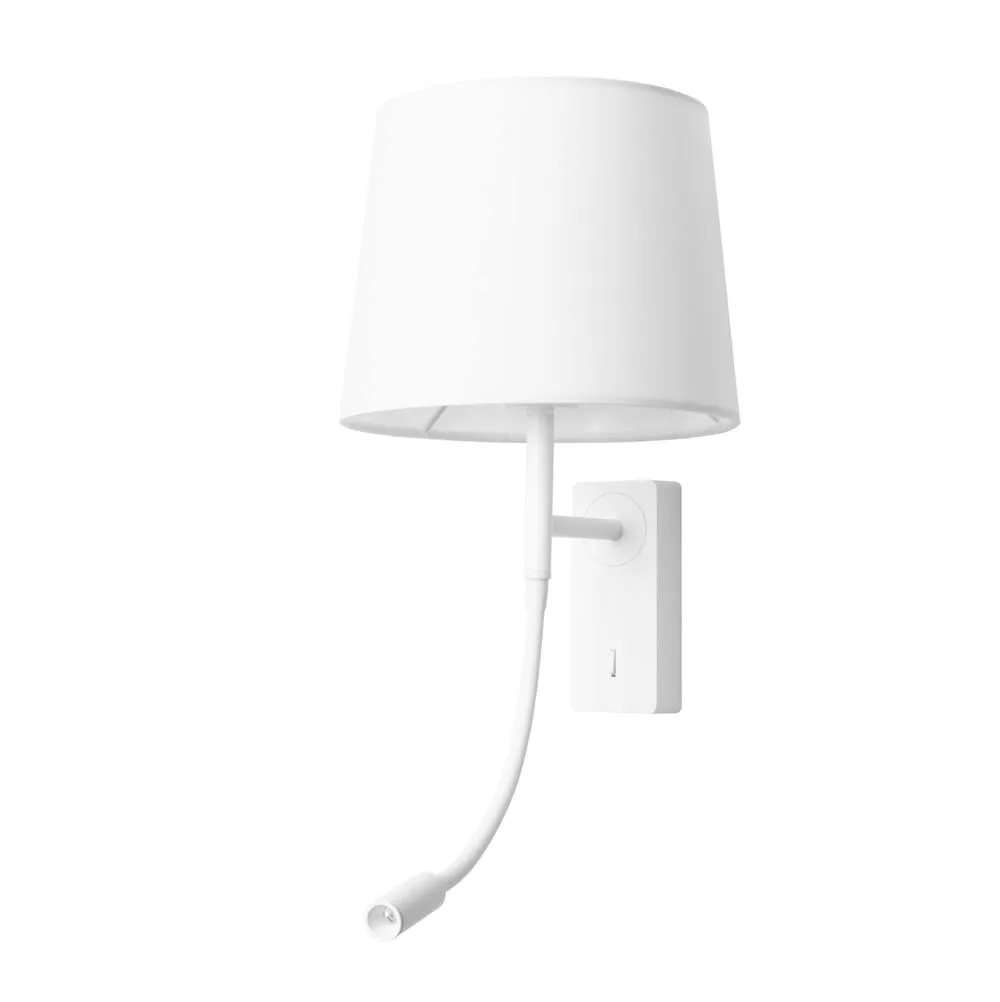 Netlighting Janet LED Reading Lamp White WarmWhite 3000K