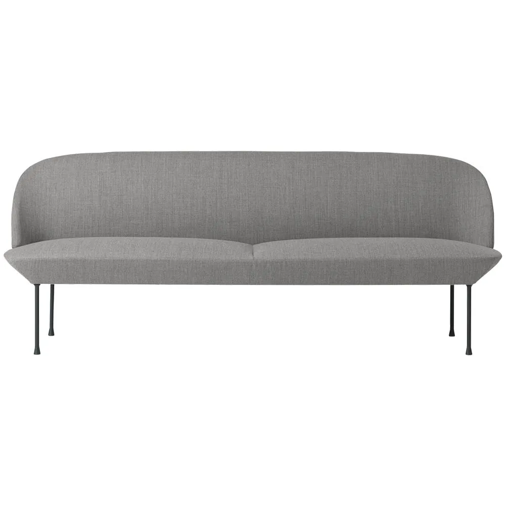 Muuto Oslo 3 Seater Sofa Fiord 151 Grey 2