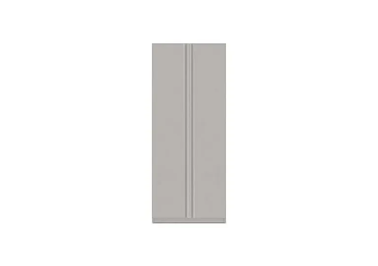 Kings Cross 2 Door Wardrobe - Light Grey