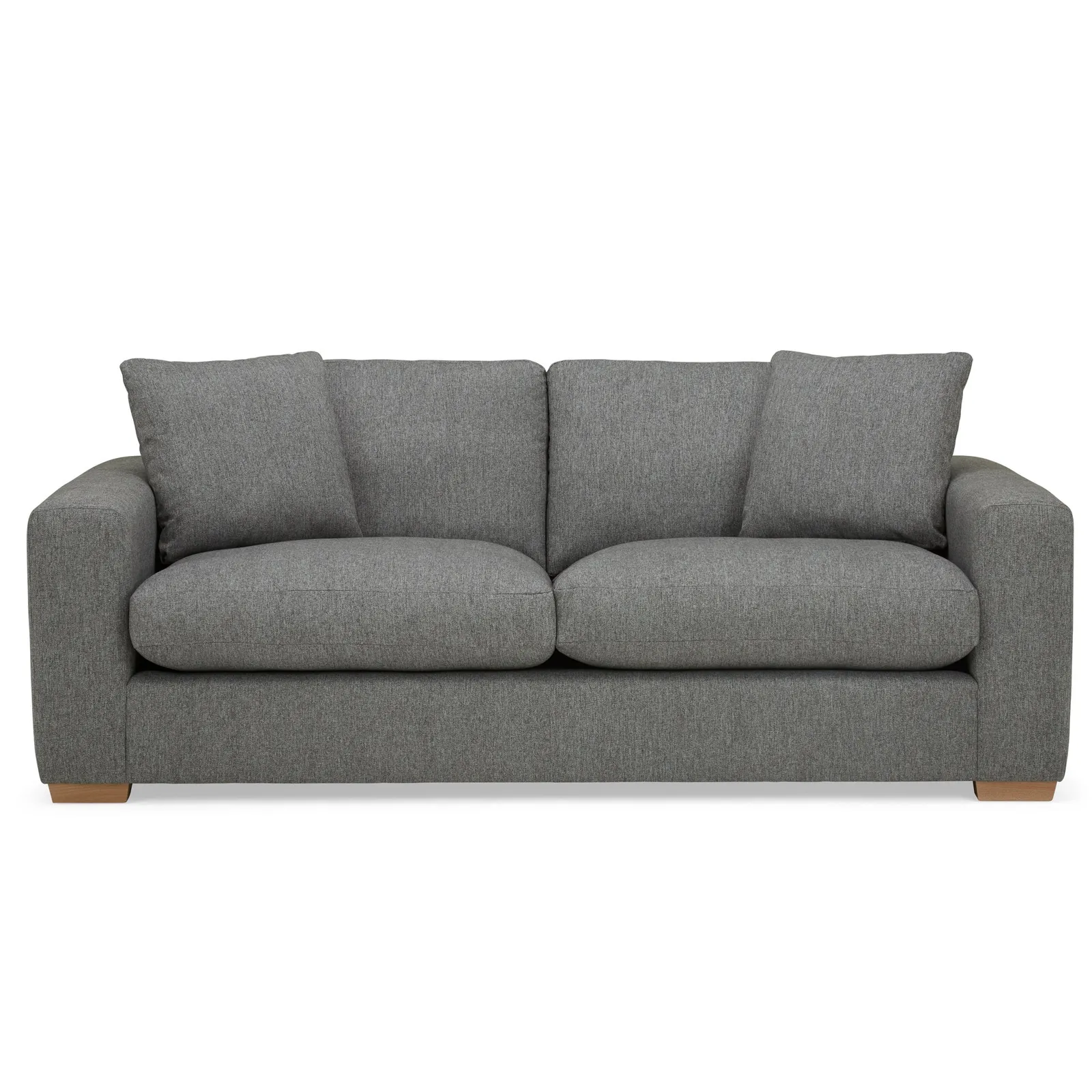 Porto Fabric 3 Seater Sofa - Dark Grey Dark Grey