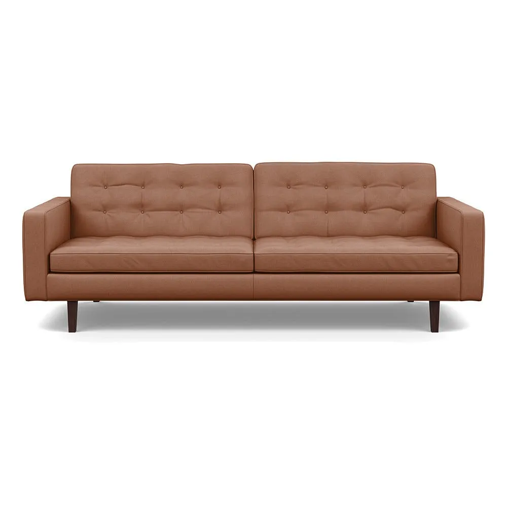 Heal's Hepburn 4 Seater Siena Cotton Clay Wenge