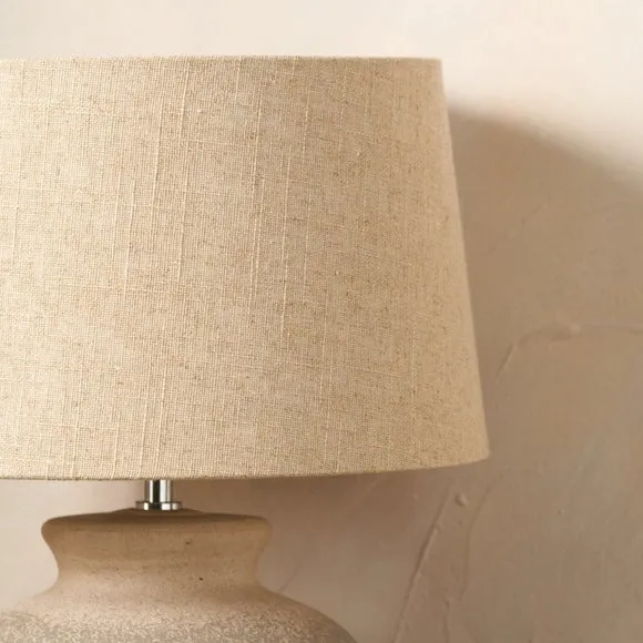 Pacific Lifestyle Rhone Ombre Sand Textured Ceramic Table Lamp 5
