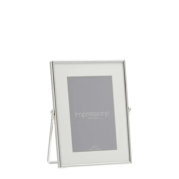 Impressions Freestanding Metal Photo Frame