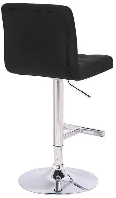 netfurniture Prill Black Bar Bar Stool Fully Adjustable 2