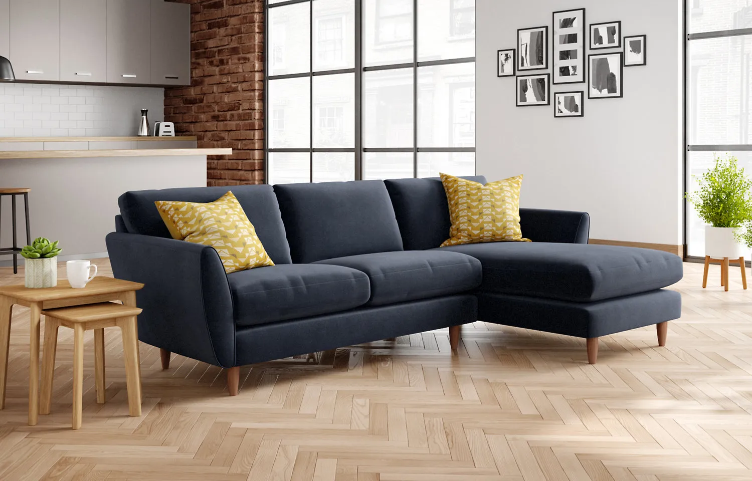 M&S Hardy Chaise Sofa (Right-Hand)