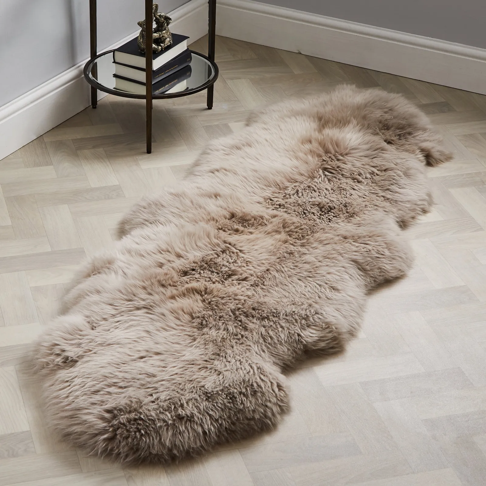 Double Pelt Sheepskin Rug 1