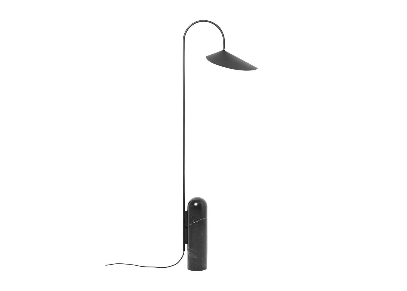 ferm LIVING Arum Floor Lamp Black