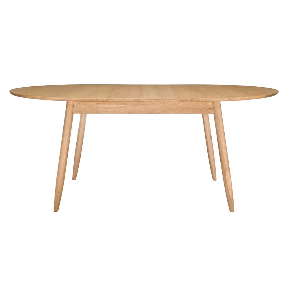 Ercol Teramo Extending Oval Dining Table Small 3