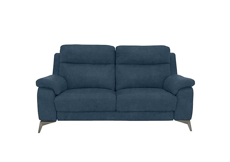 Missouri 2 Seater Fabric Sofa - Blue